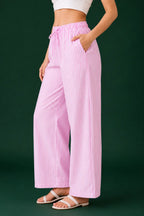 Pink Palazzo Pants for Women