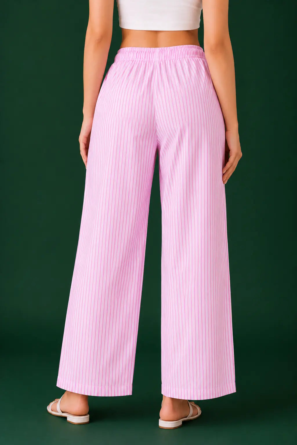 Pink Palazzo Pants for Women