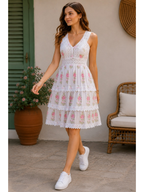 Rose Whisper Lace Dress