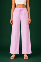 Pink Palazzo Pants for Women