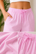 Pink Palazzo Pants for Women