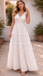 Long Boho Maxi Dress