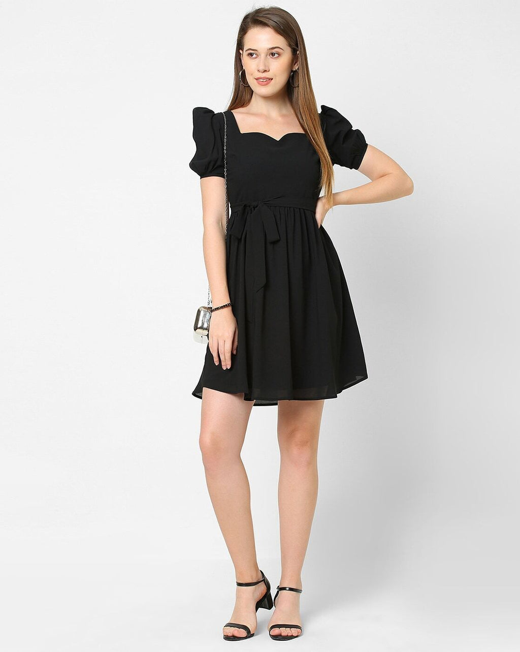 Sweetheart Fit & Flare Mini Dress