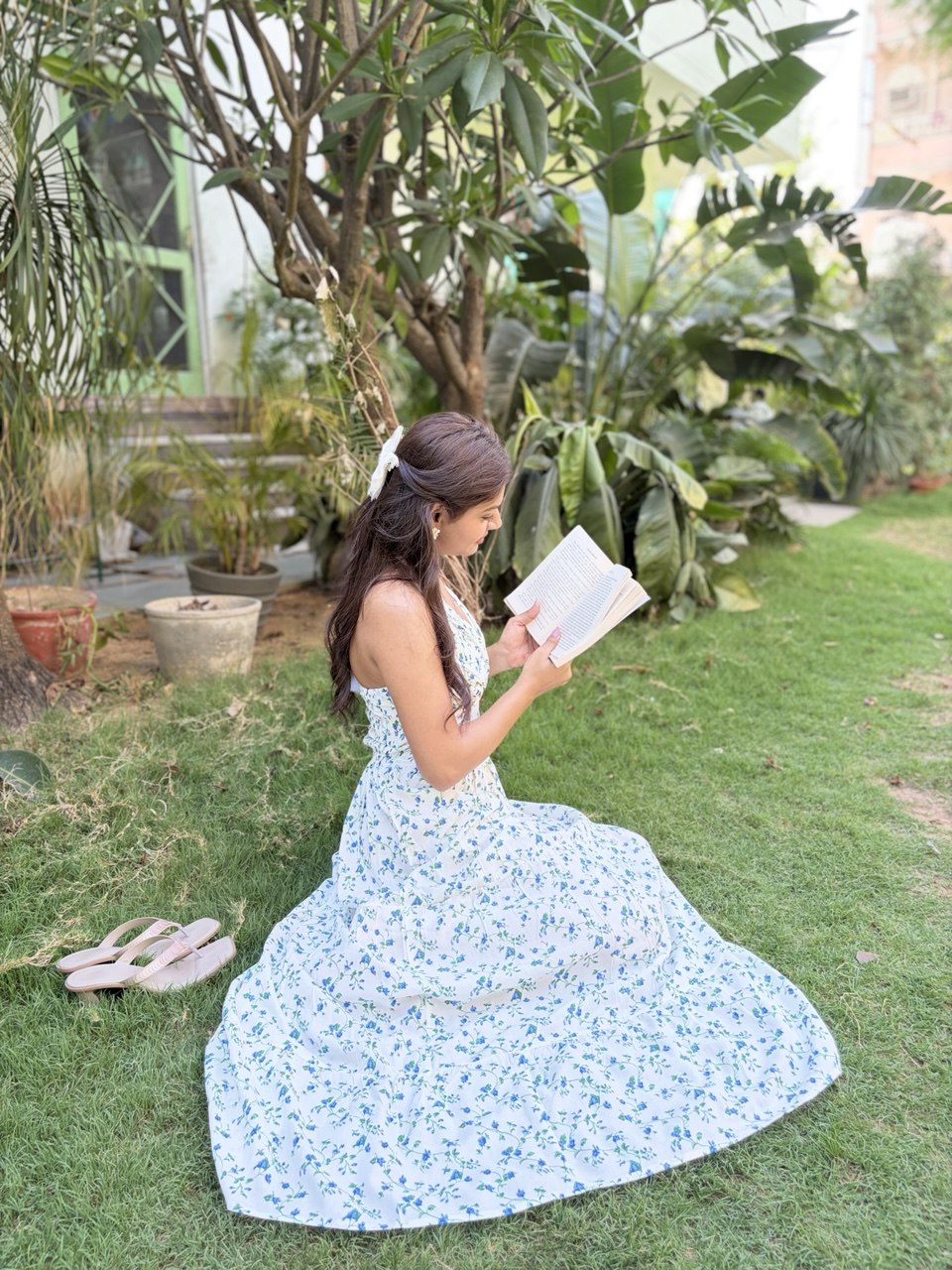 Sky blossom dress 🌼