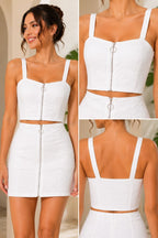 Mini Skirt Co-ord Set