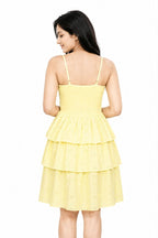Lemon Blossom Mini Dress