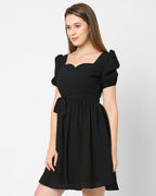 Sweetheart Fit & Flare Mini Dress